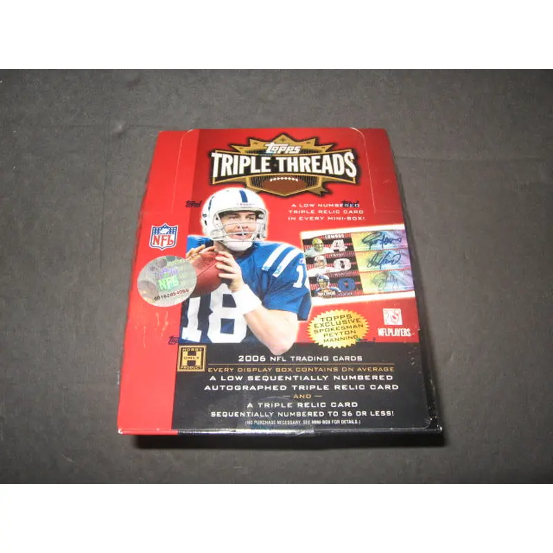 2006 Topps Triple Threads Football Box (Hobby)