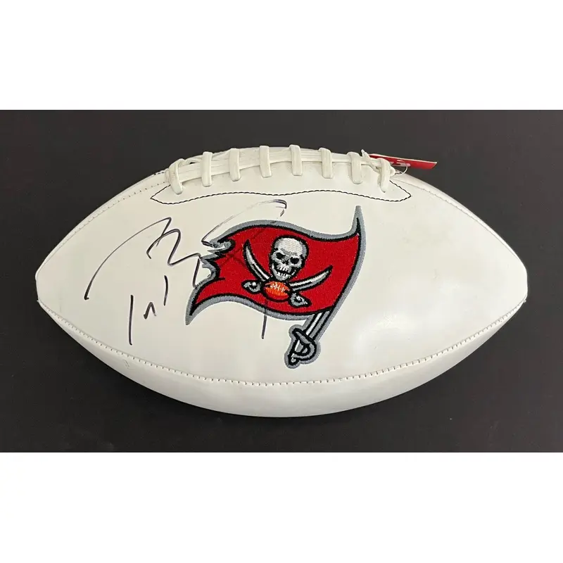 Tom Brady Signed Super Bowl LV Official Game Football Beckett COA