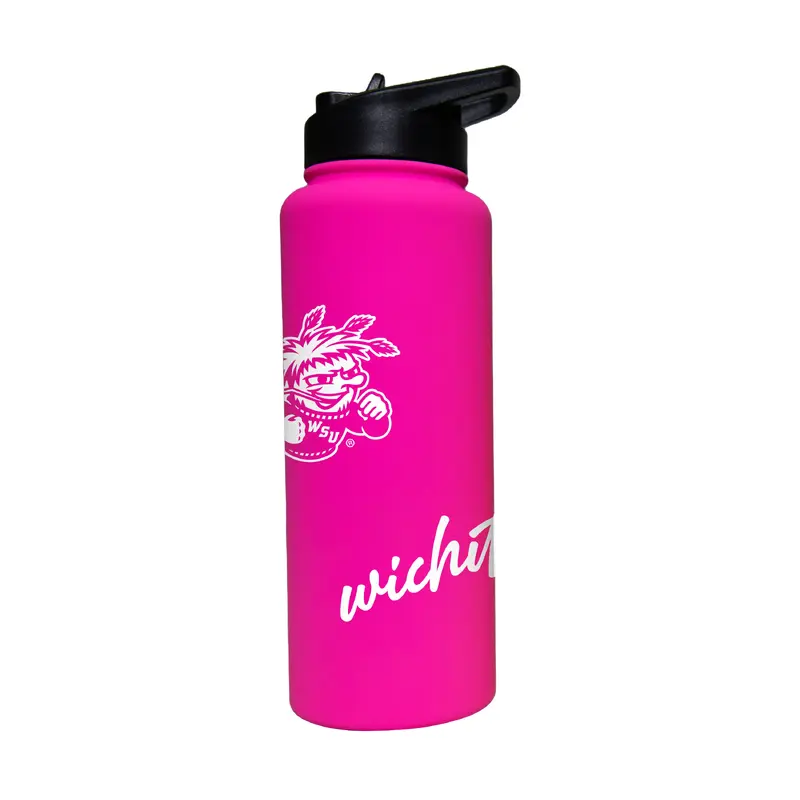 Wichita State 34oz Electric Bold Soft Touch Quencher