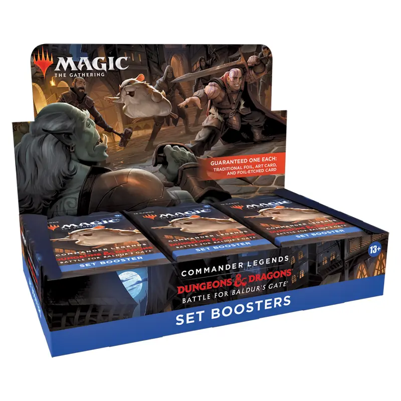 Magic The Gathering: Commander Legends Battle for Baldurs Gate Set Booster Box