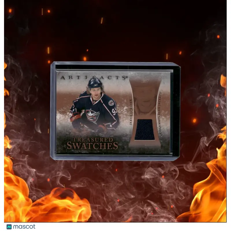 2010-11 Upper Deck Artifacts Jakub Voracek Treasured Swatches #TSR-JV