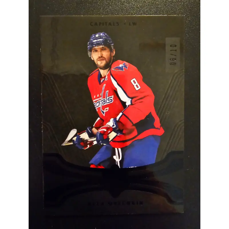 2016-17 Upper Deck Ultimate Collection - Onyx Black - Alex Ovechkin #6 /10
