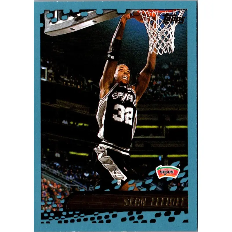 2001 Topps Sean Elliott #88