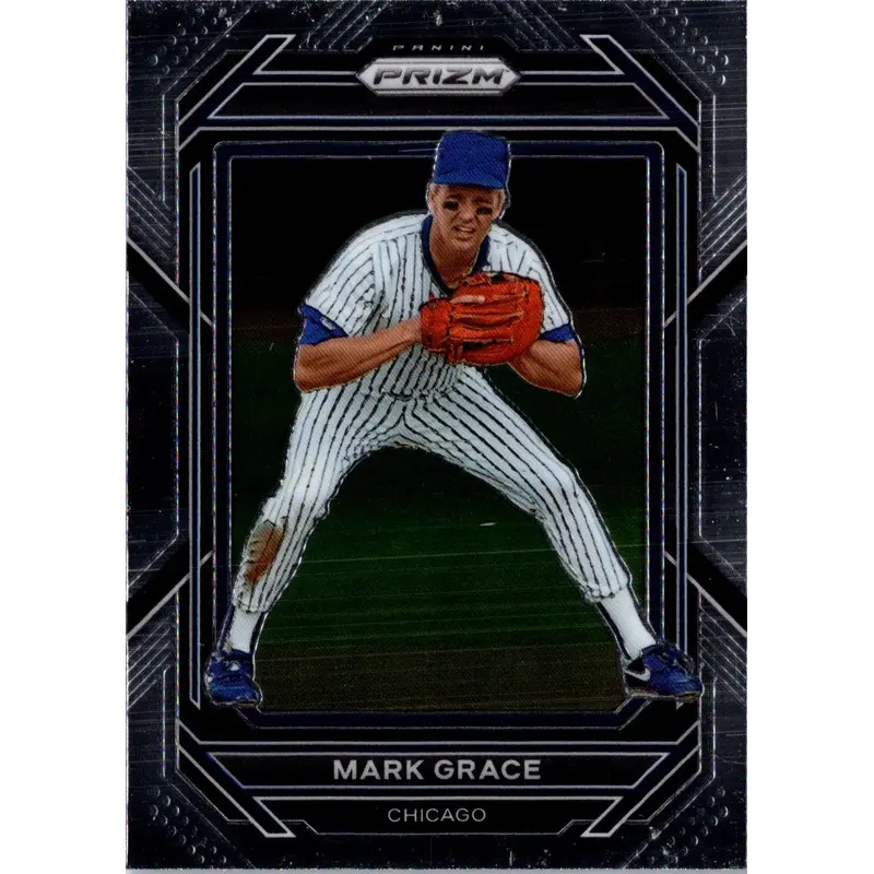 2023 Panini Prizm Blue Ice Mark Grace #214