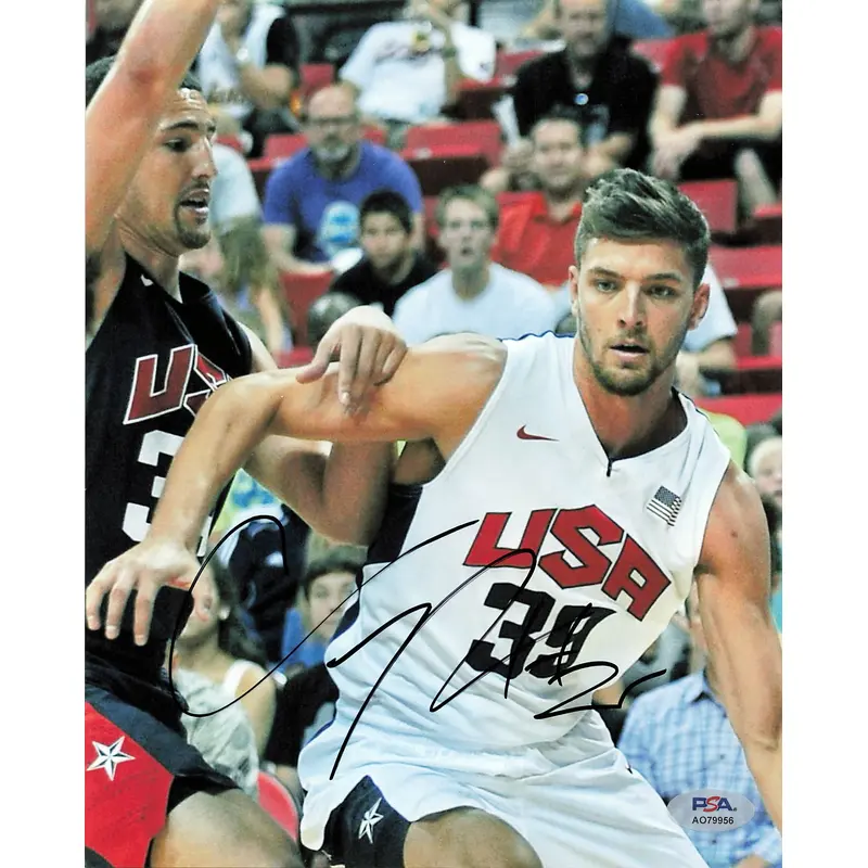 Chandler Parsons signed 8x10 photo PSA/DNA USA Basketball Autographed
