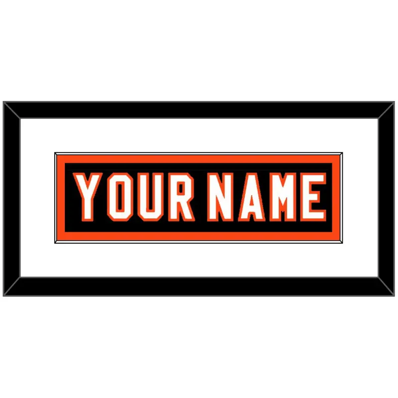 Philadelphia Nameplate - Road Black (1997-2007) - Single Mat 1
