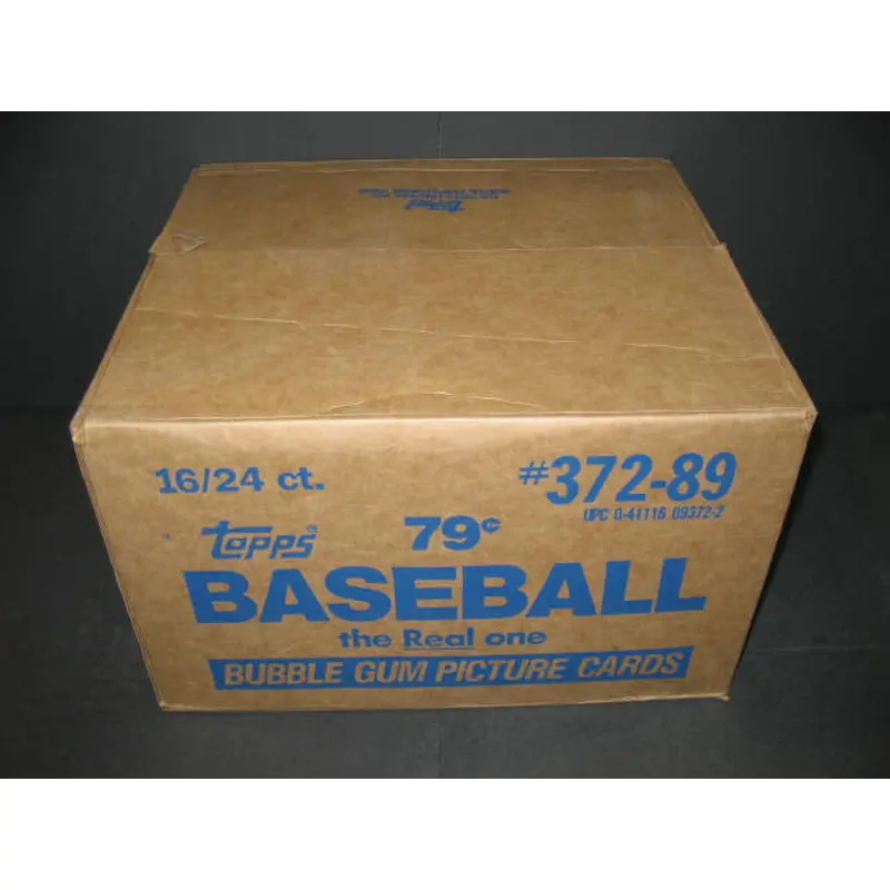 1989 Topps Baseball Cello Case (16 Box) (Authenticate)