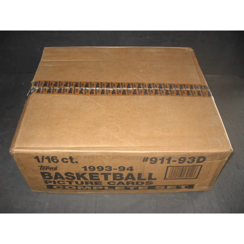 1993/94 Topps Basketball Factory Set Case (16 Sets)