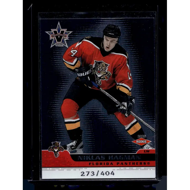 2001-02 Pacific Vanguard - Rookie - Niklas Hagman #113 /404 RC