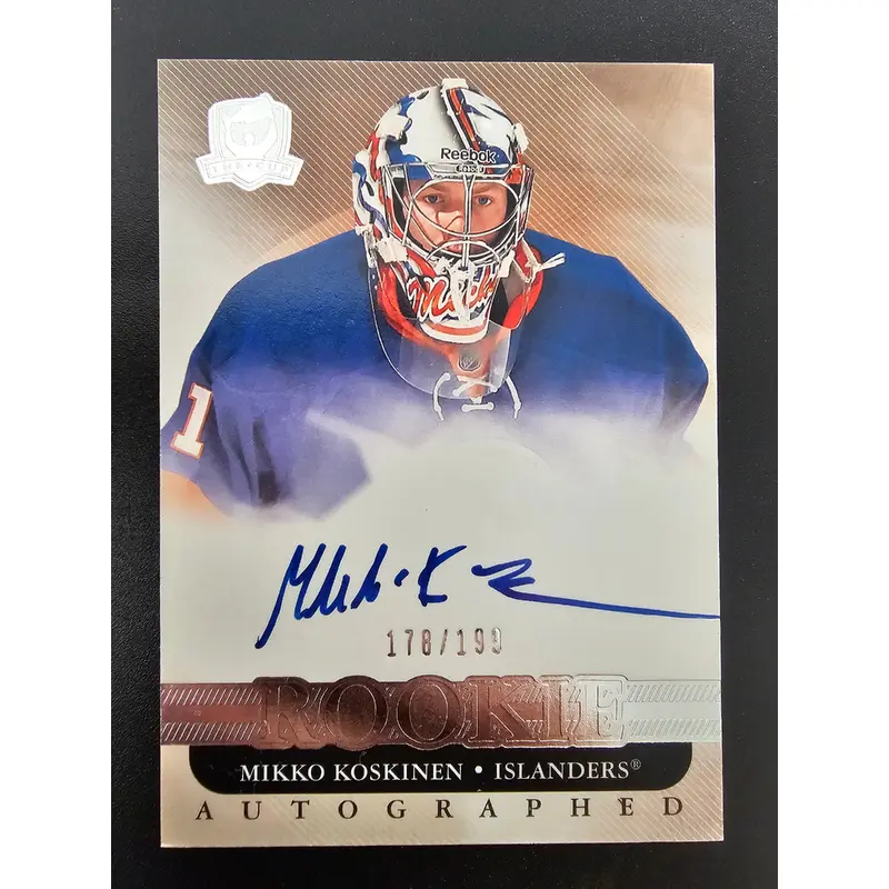 2011-12 Upper Deck The Cup Autographed Rookie - Mikko Koskinen #108 /199 RC