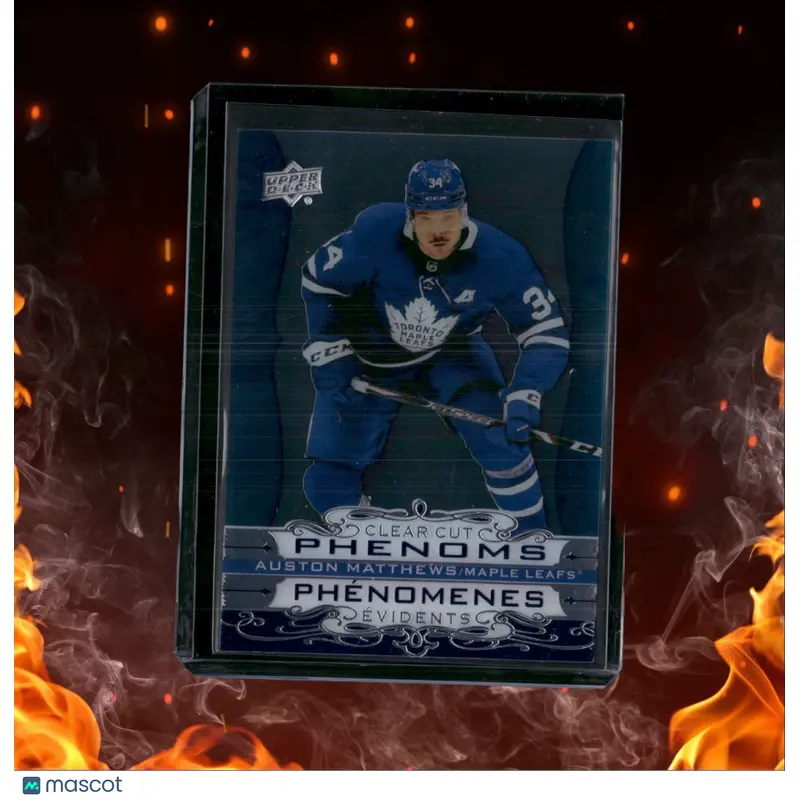 2020-21 Upper Deck Tim Hortons Auston Matthews Clear Cut Phenoms #CC-7