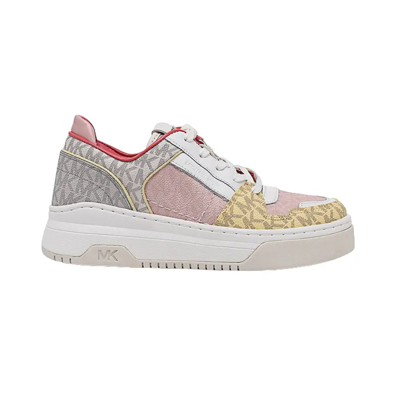 MICHAEL KORS PINK WOMENS TENNIS SHOE SIZES 9,9.5,10 ,43S2LXFS1B MULTI