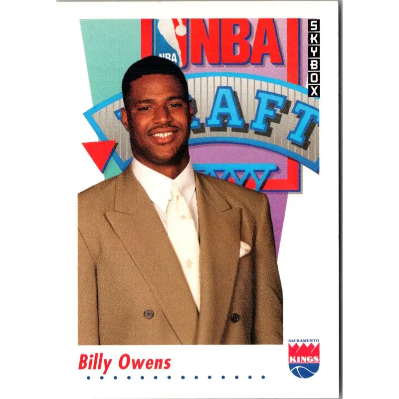 1991 SkyBox Billy Owens #515 Rookie