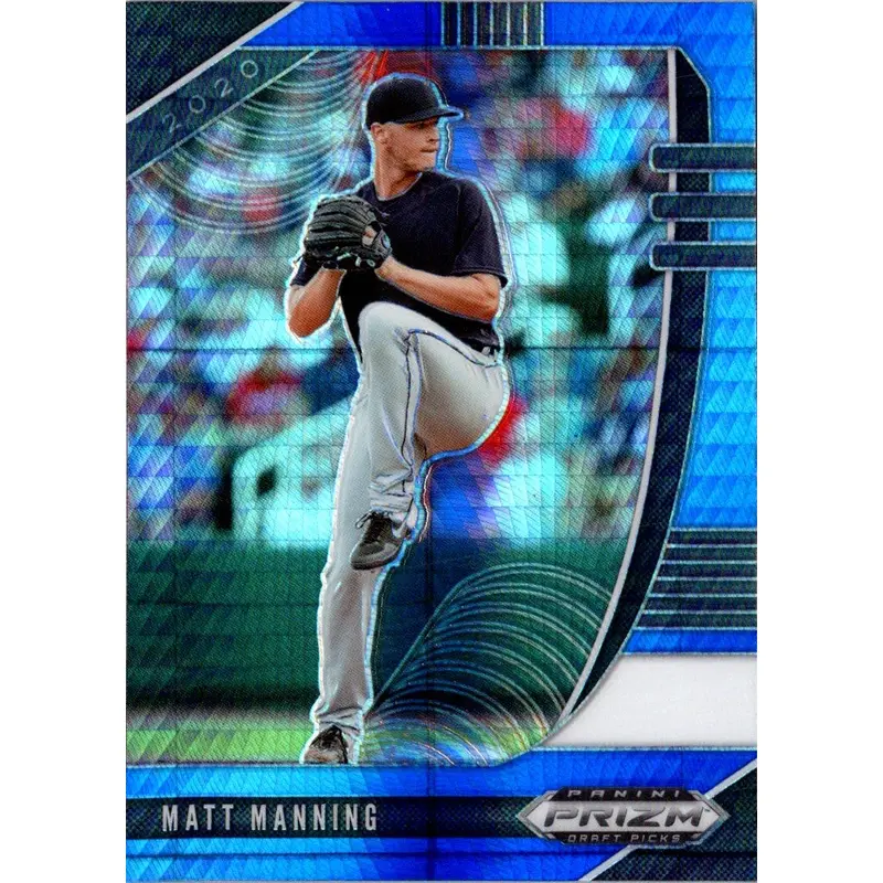 2020 Panini Prizm Warming in the Pen Matt Manning #WIP-4