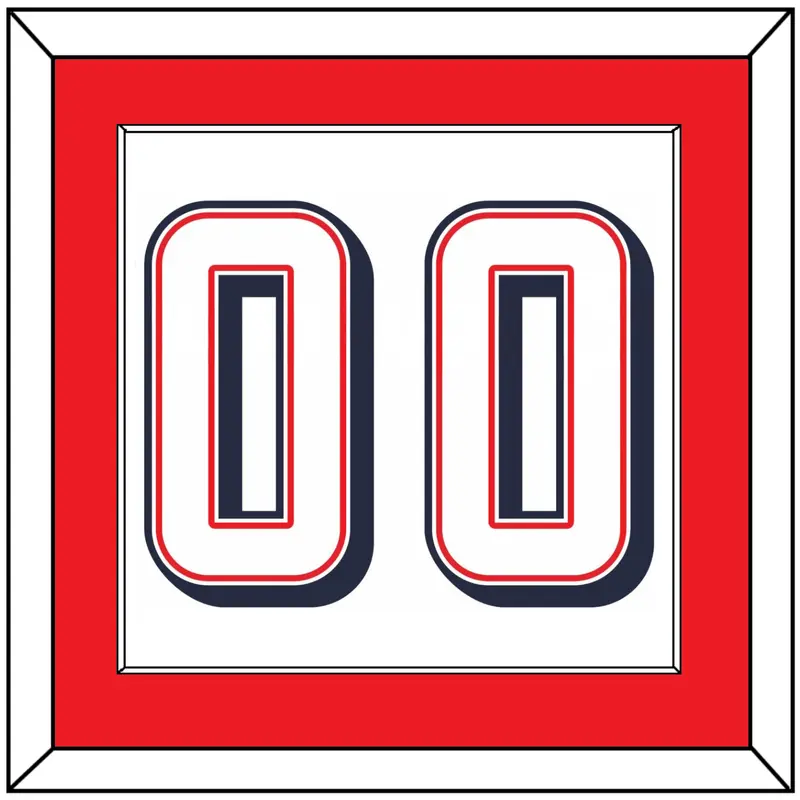 United States Mens Basketball Number - 2024 Olympics Home White - Single Mat 2