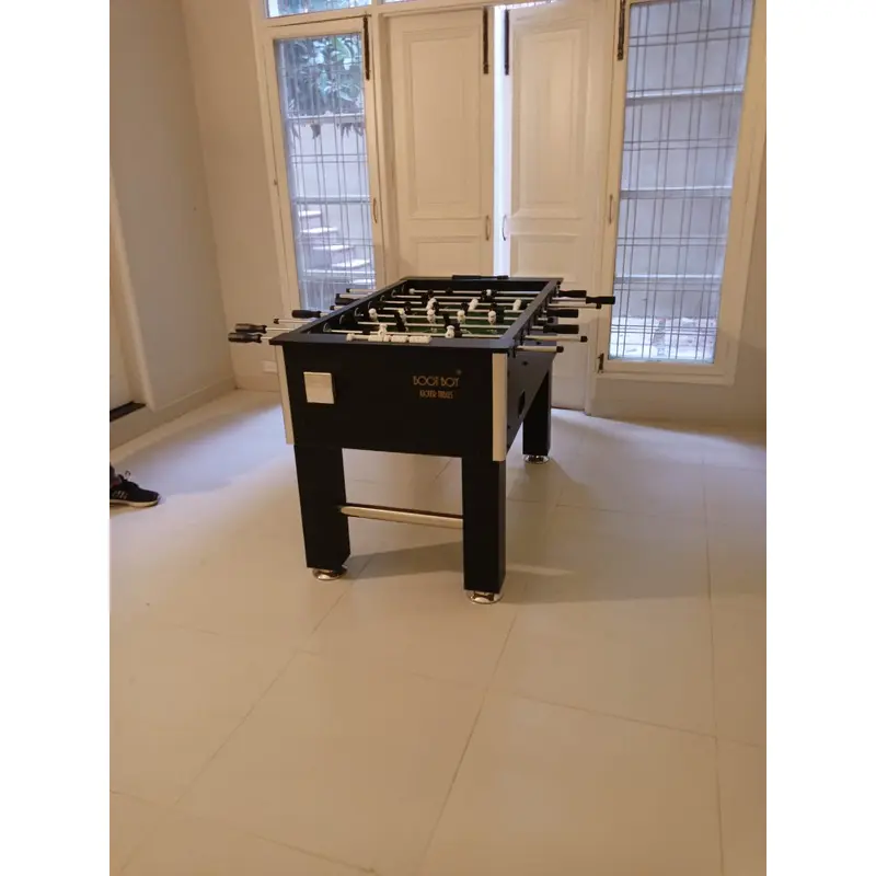 Black Color Foosball Table | Soccer Table | Kibi Sports