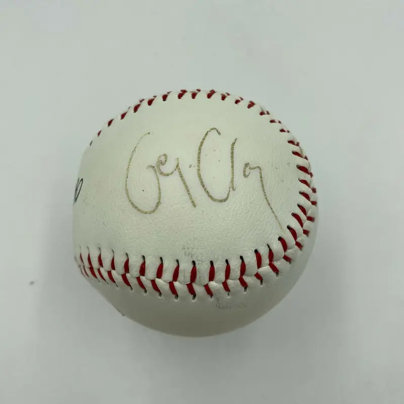 George Clooney Signed Autographed Baseball With JSA COA VERY RARE!