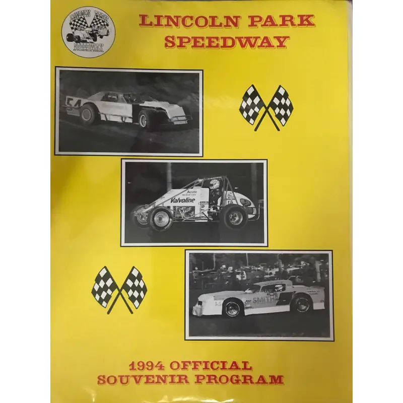 1994 Lincoln Park Speedway Race Program