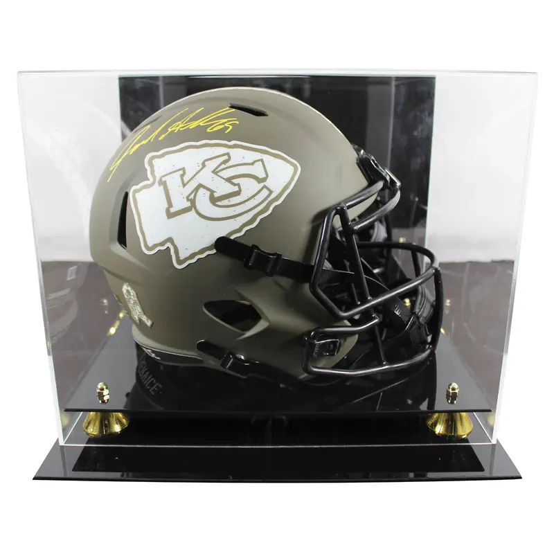 Chiefs Jared Allen Signed Salute To Service F/S Speed Rep Helmet w/ Case BAS Wit