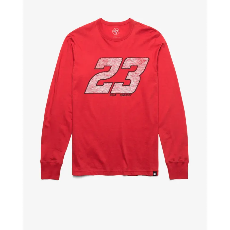 NASCAR BUBBA WALLACE 23XI RACING DRIVER '47 FRANKLIN LONG SLEEVE TEE