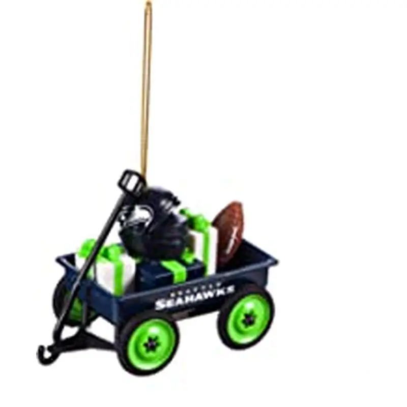 Seattle Seahawks Wagon Ornament
