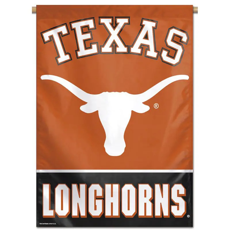Texas Longhorns Official NCAA Team Logo Premium 28x40 Wall Banner - Wincraft Inc.