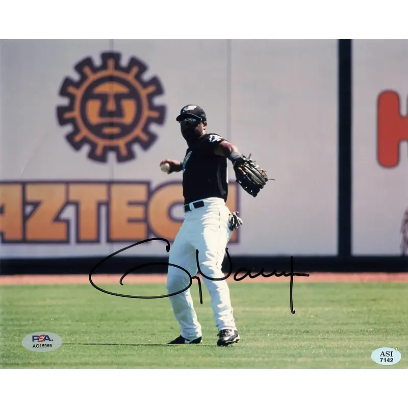 GREG VAUGHN Signed 8x10 Photo PSA/DNA White Sox Autographed