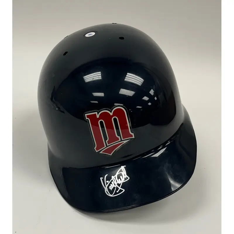 Kirby Puckett Signed Minnesota Twins Game Model Baseball Helmet Beckett