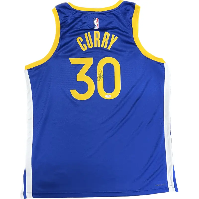 Stephen Curry signed jersey PSA/DNA Golden State Warriors Autographed