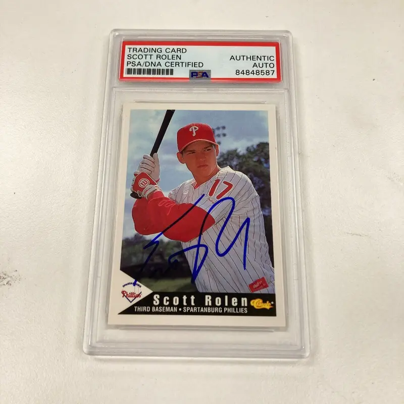 1994 Classic Scott Rolen Signed Autographed Rookie RC PSA DNA