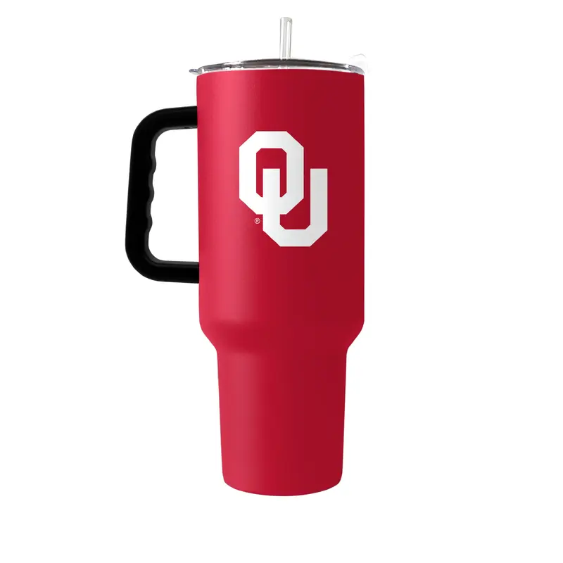Oklahoma 40oz Flipside Powder Coat Tumbler