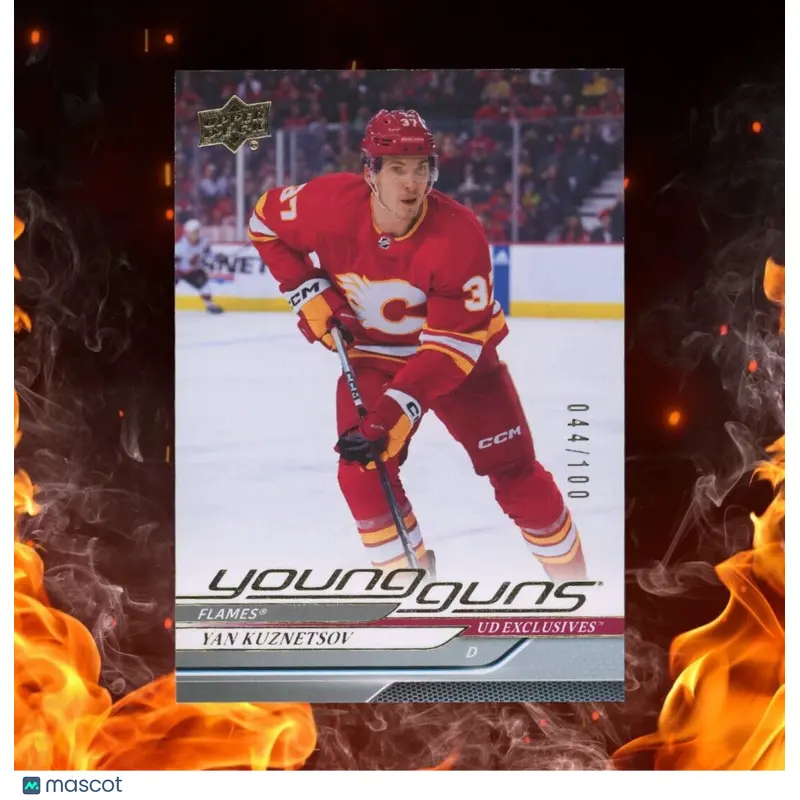 2024-25 Upper Deck YAN KUZNETSOV Young Guns /100 UD Exclusives #235 Rookie