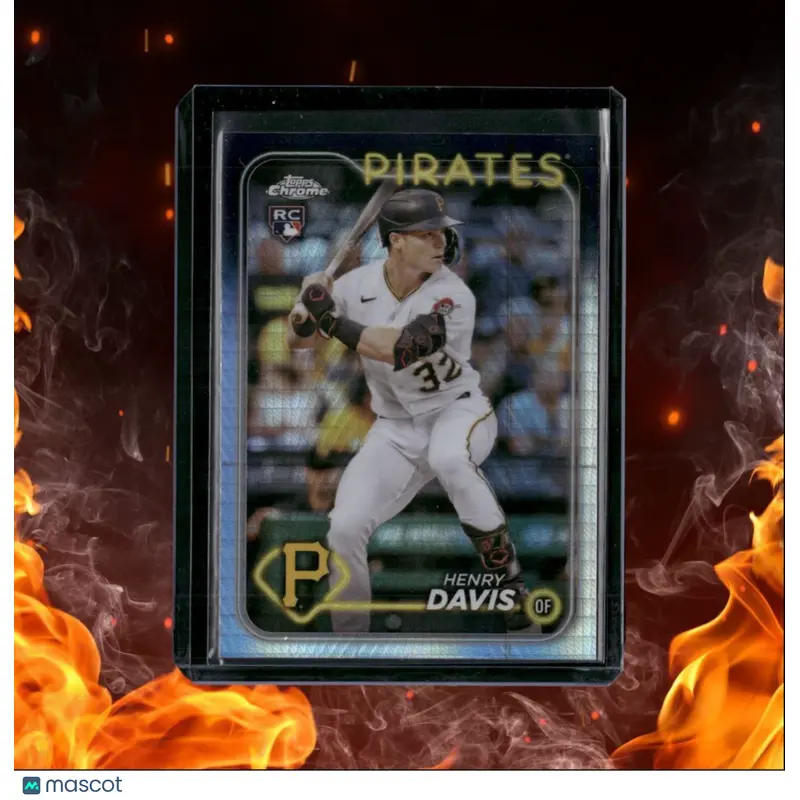 2024 Topps Chrome Henry Davis Prism Refractor Rookie #260