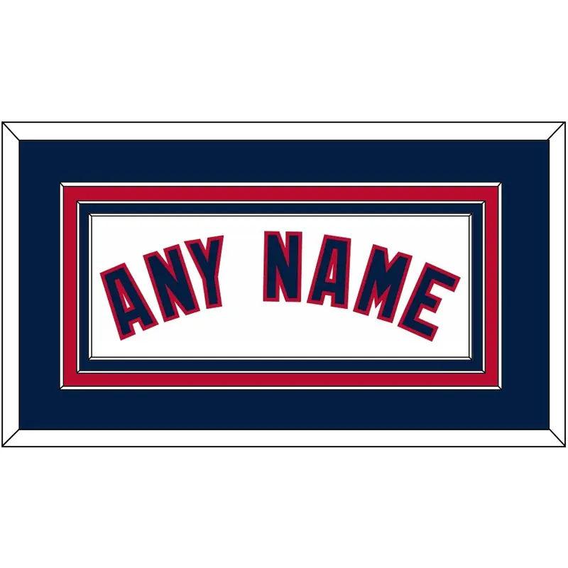 Washington Name - Alternate Home White - Triple Mat 3