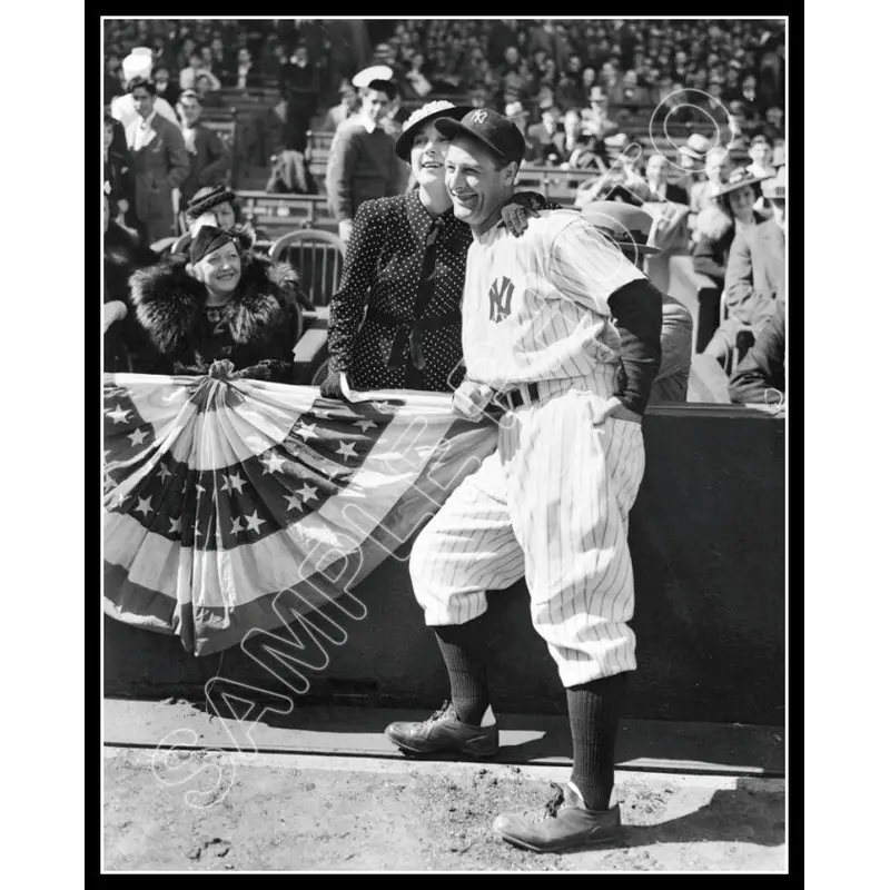 Lou Gehrig Wife  8X10 Photo - New York Yankees - 338
