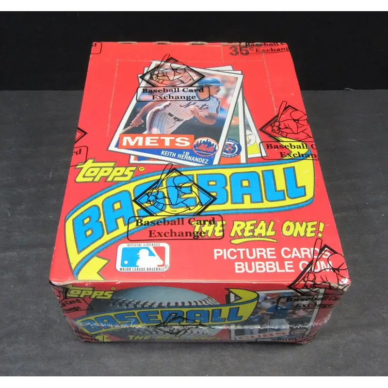 1985 Topps Baseball Unopened Wax Box