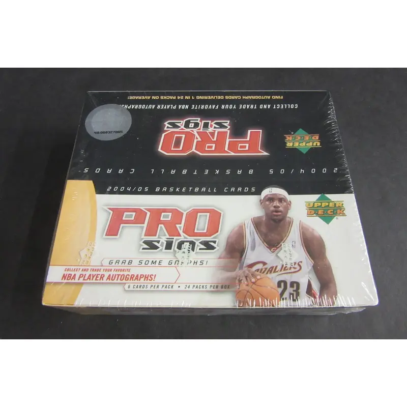 2004/05 Upper Deck Pro Sigs Basketball Box (Hobby)