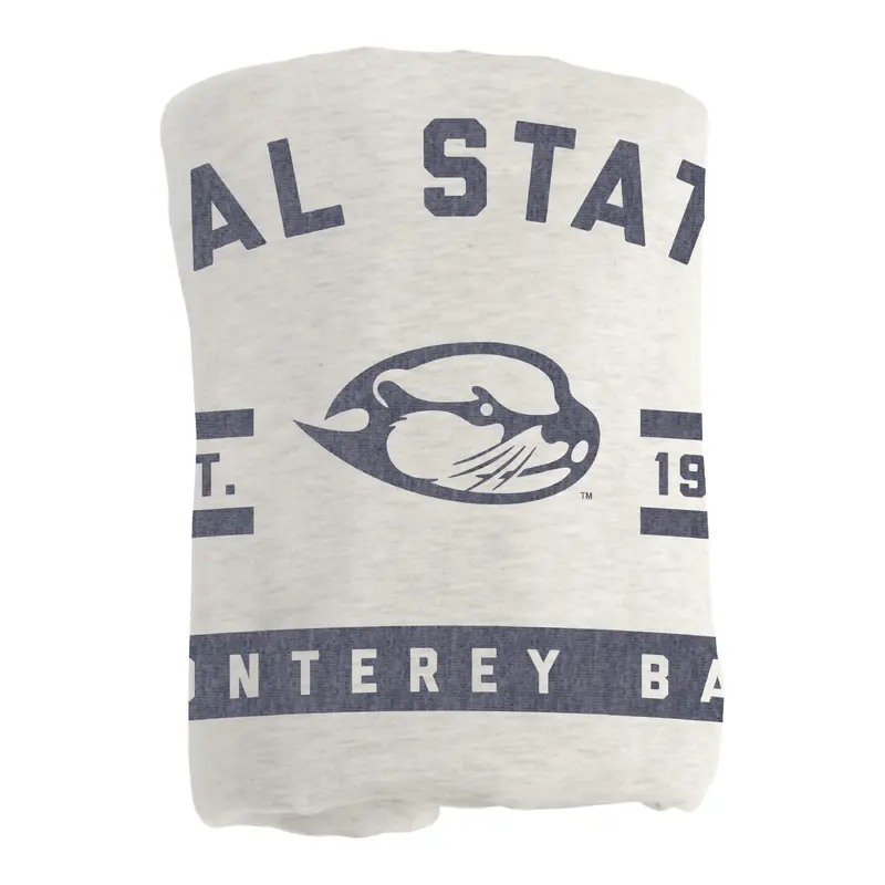 California State Monterey Bay Sublimated Sweatshirt Blanket