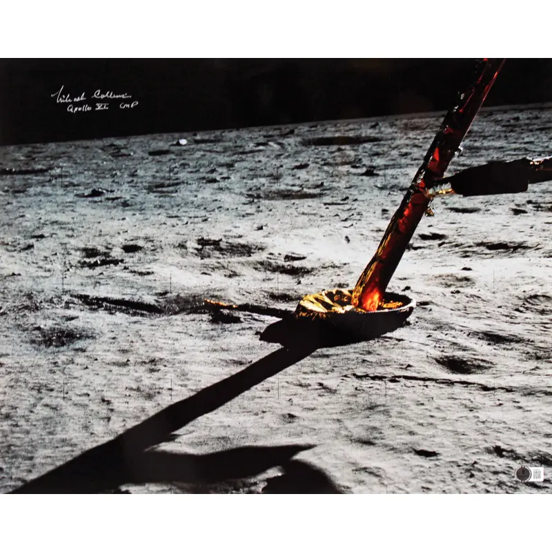 Michael Collins"Apollo XI CMD" Authentic Signed 16x20 Photo BAS #AE09635