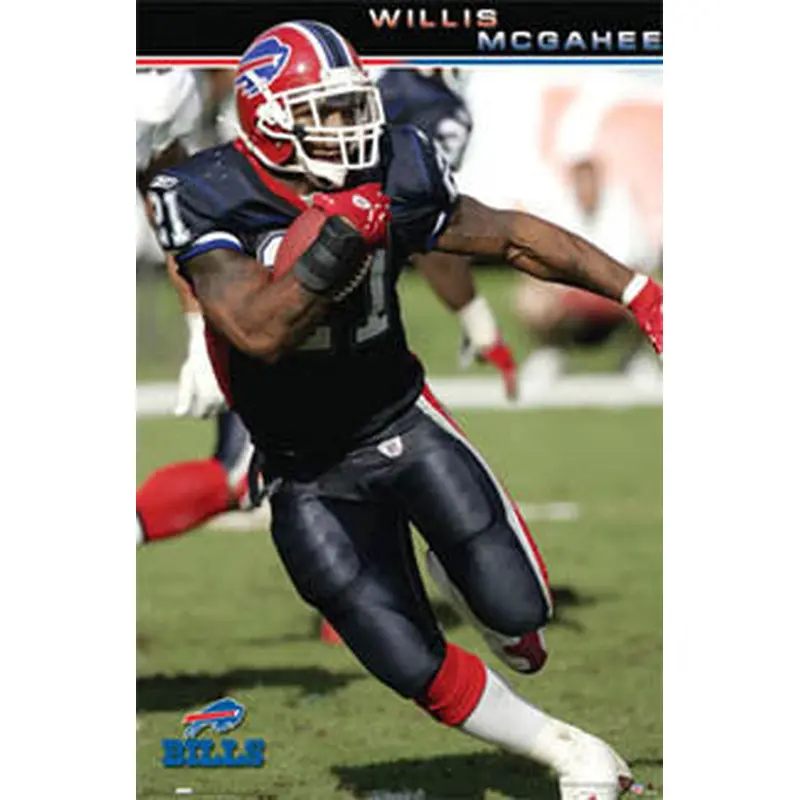 Willis McGahee "Superstar" Buffalo Bills Poster - Costacos 2005