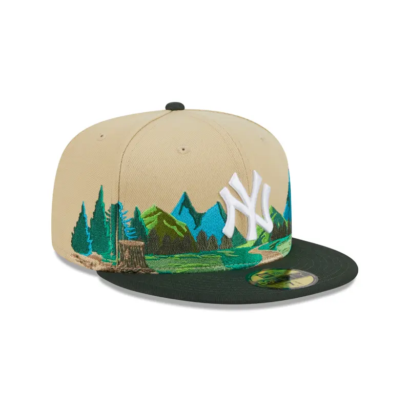 New Era - 59Fifty Fitted Cap TEAM LANDSCAPE - New York Yankees - VGD