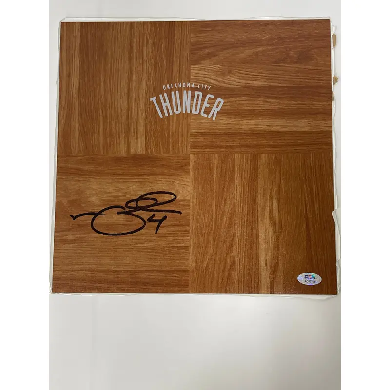 Nick Collison signed 8x10 photo PSA/DNA Thunder Autographed
