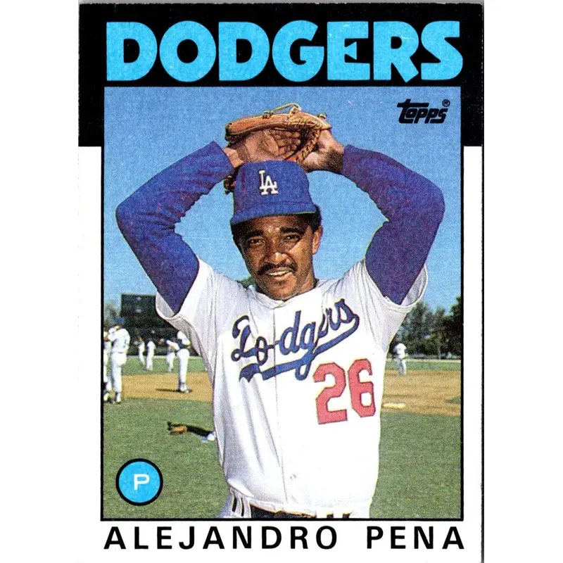 1986 Topps Alejandro Pena #665
