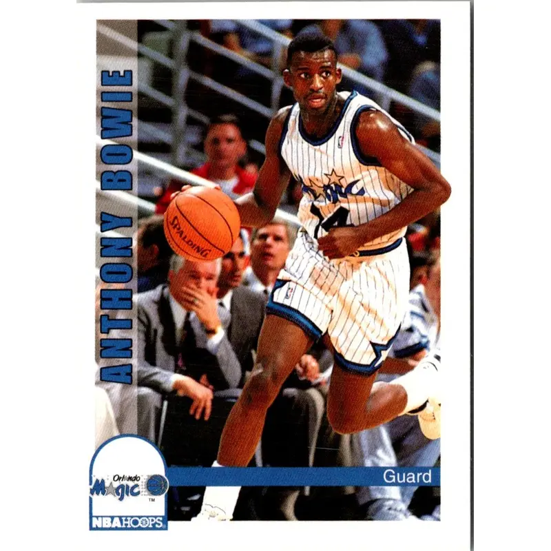 1992 Hoops Anthony Bowie #439