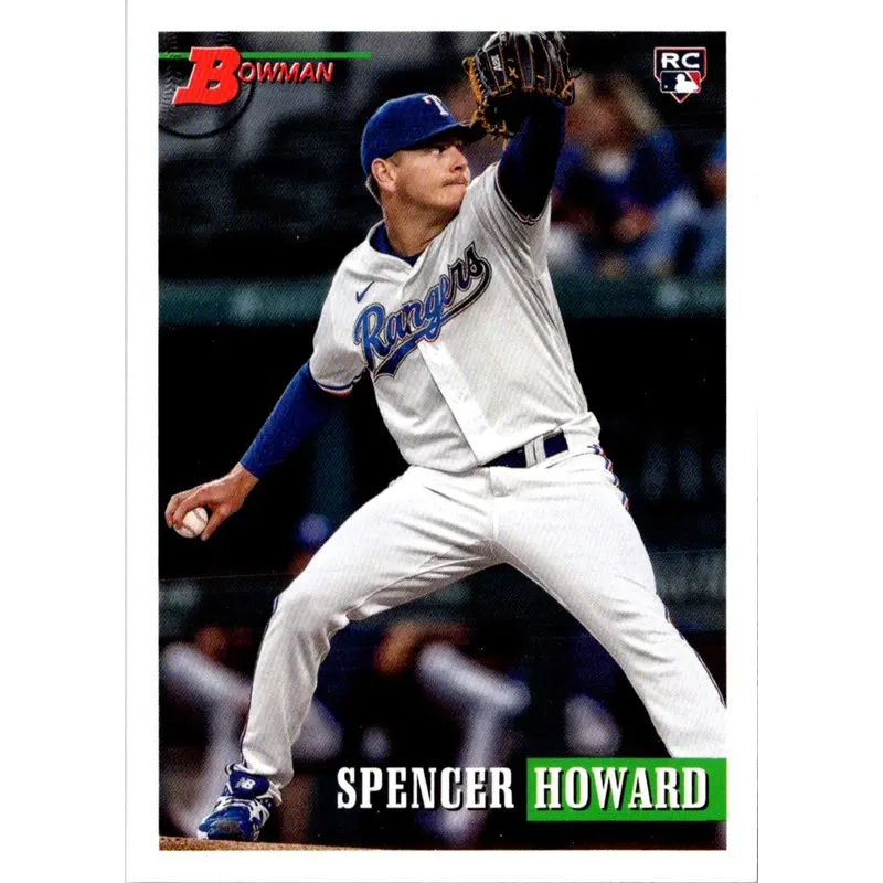 2021 Bowman Heritage Spencer Howard #39 Rookie