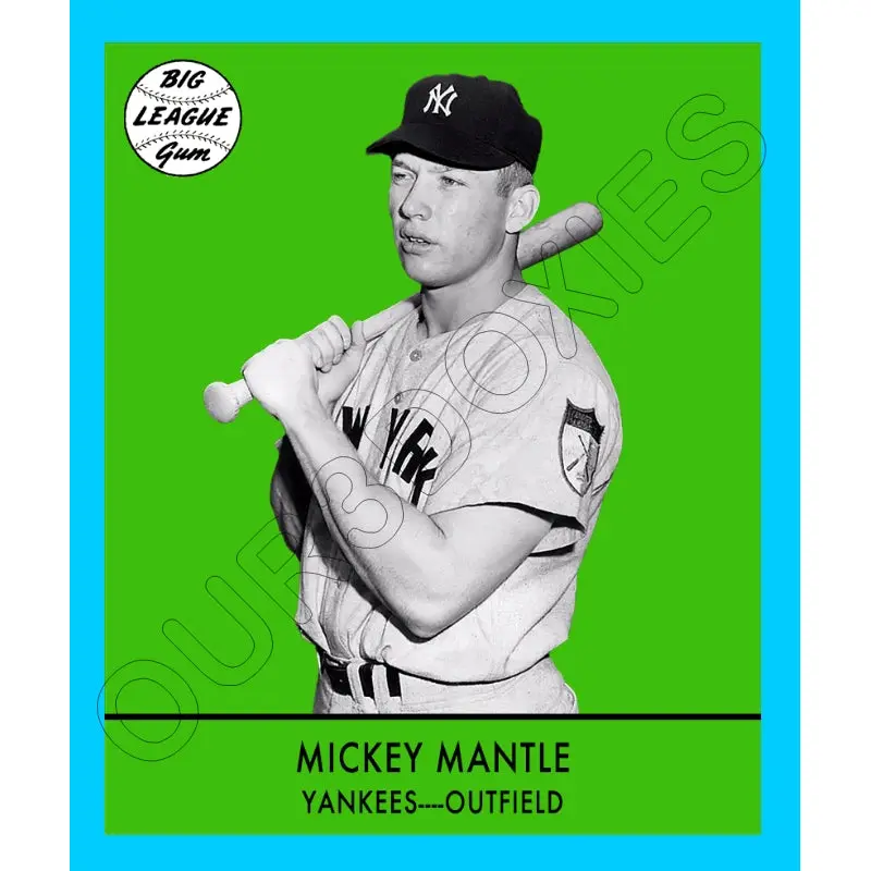 Mickey Mantle 1941 Goudey Custom Card - 3754