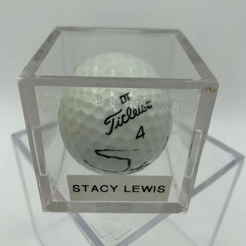 Stacy Lewis Signed Autographed Golf Ball PGA With JSA COA