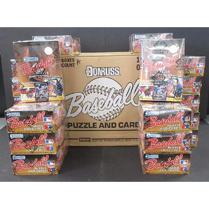1987 Donruss Baseball Wax Case (20 Box) (BBCE) (A)