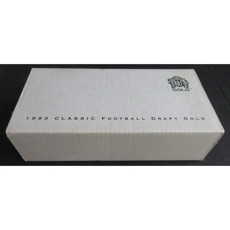 1993 Classic Draft Picks Football Gold Factory Set (Sealed) (100)