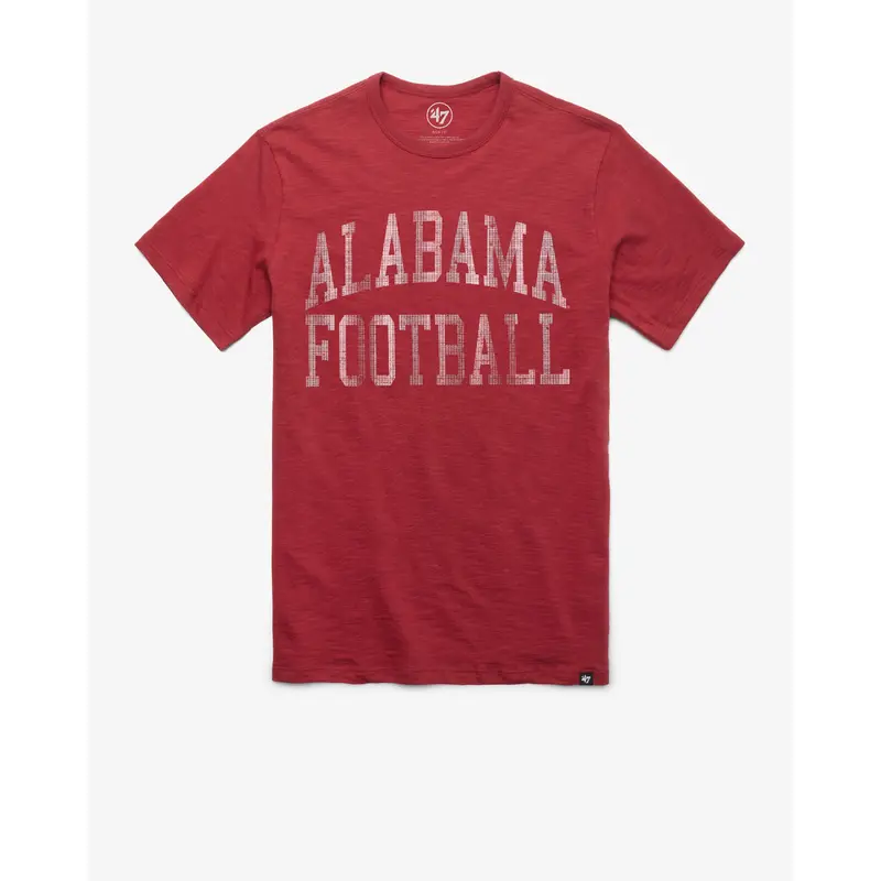 ALABAMA CRIMSON TIDE CLASSIC BLOCK '47 SCRUM TEE